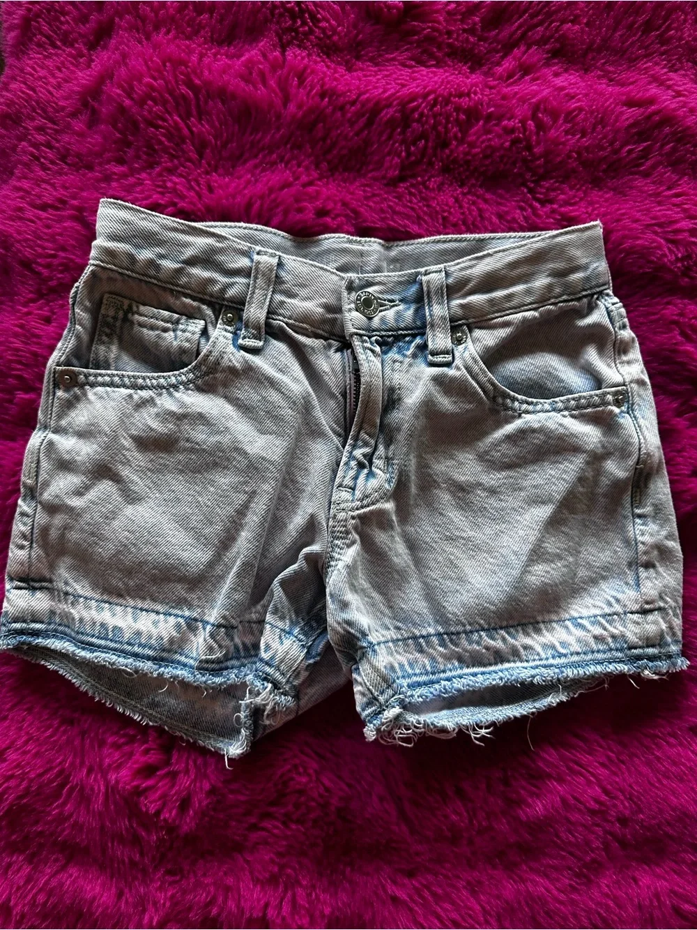 GAP Light Blue Denim Cutoff Shorts
